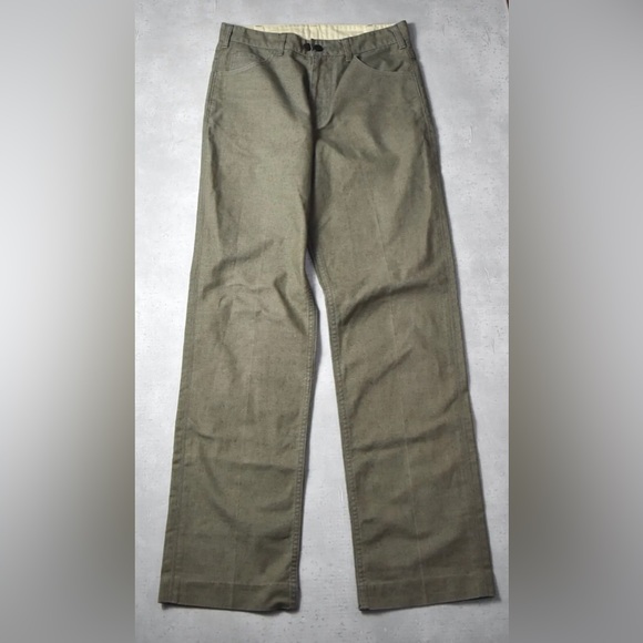 N. Hoolywood Other - N. Hoolywood standard Khaki Green slacks pants 28958 - 847 50 - Size 29/30 S-M